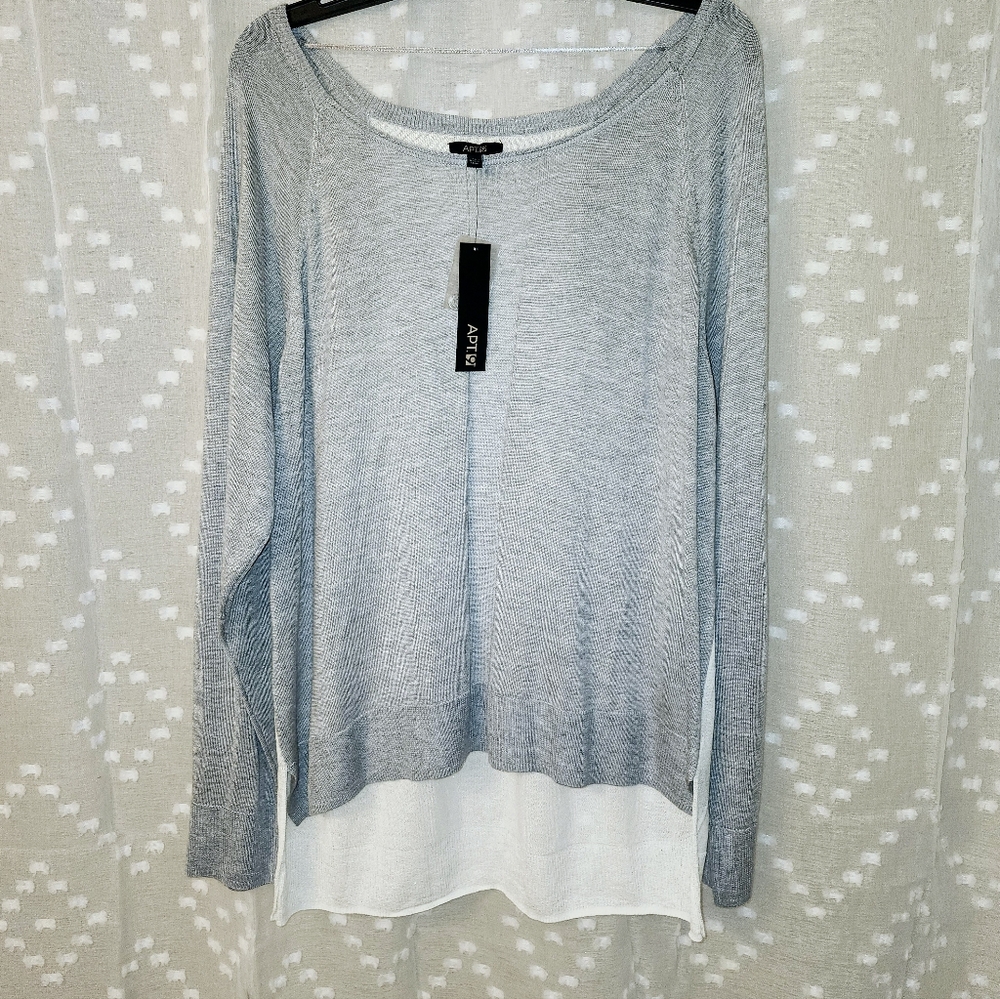 New - Long Sleeve Shirt - XL - APT.9 - Picture 2 of 8